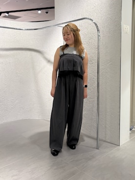 「アイテム（バレッタ/ヘアクリップ）」を使った、miraiさん（レディース・152cm）の夏コーディネート