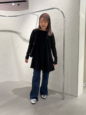 「KBF（ケイビーエフ）のアイテム」を使った、miraiさん（レディース・152cm）の秋コーディネート
