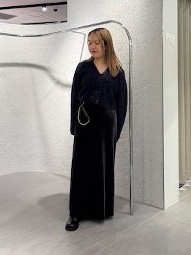 「アイテム（財布）」を使った、miraiさん（レディース・152cm）の秋コーディネート