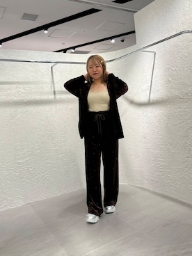 「アイテム（ヘアピン）」を使った、miraiさん（レディース・152cm）の秋コーディネート