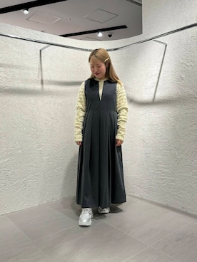 「アイテム（ヘアピン）」を使った、miraiさん（レディース・152cm）の秋コーディネート