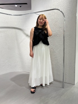 「kbf_ootd」｜「アイテム（バッグ）」を使った、miraiさん（レディース・152cm）の春コーディネート