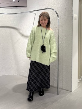 「アイテム（その他シューズ）」を使った、miraiさん（レディース・152cm）の冬コーディネート