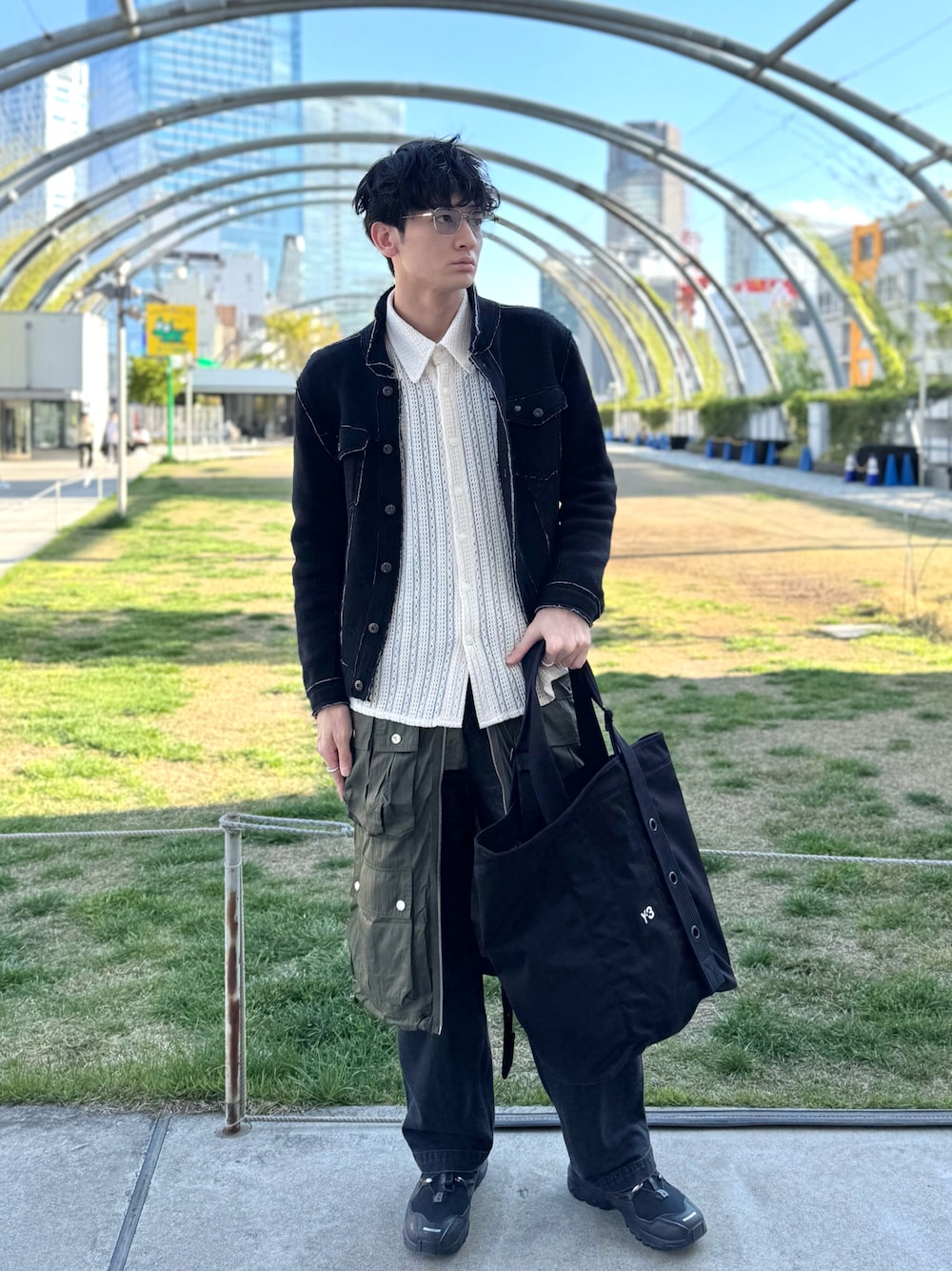 order（オーダー）の「order loose denim pants used（デニム