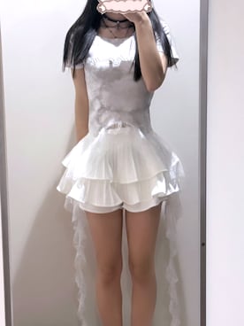 「アイテム（アクセサリー）」を使った、ɪさん（レディース・157cm・10代）の夏コーディネート