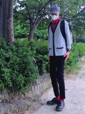 赤ポロシャツ のメンズ人気ファッションコーディネート Wear