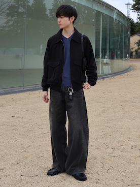 るいさん（メンズ・179cm）の冬コーディネート