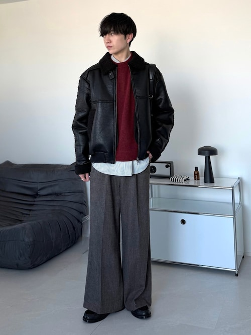 LUENNA】 Semi Flare Slacks /セミフレア スラックス（セットアップ