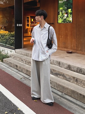 「アイテム（キーケース/キーアクセサリー）」を使った、るいさん（メンズ・179cm・20代）の夏コーディネート