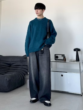 「アイテム（バッグ）」を使った、るいさん（メンズ・179cm）の秋コーディネート