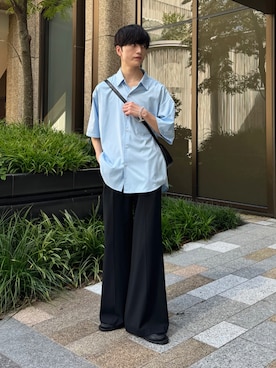 「アイテム（ハンカチ/ハンドタオル）」を使った、るいさん（メンズ・179cm）の夏コーディネート