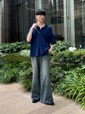 「アイテム（キーケース/キーアクセサリー）」を使った、るいさん（メンズ・179cm）の夏コーディネート
