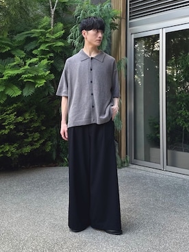 「アイテム（ベルト）」を使った、るいさん（メンズ・179cm）の夏コーディネート