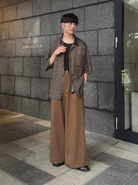 「アイテム（キーホルダー）」を使った、るいさん（メンズ・179cm）の夏コーディネート