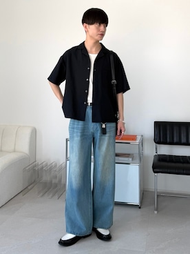 「LUENNA（ルエナ）のアイテム（アクセサリー）」を使った、るいさん（メンズ・179cm）の夏コーディネート