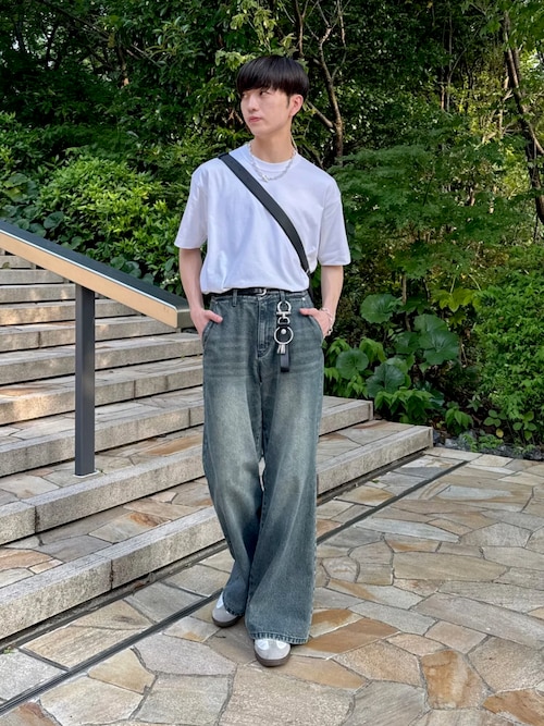 【LUENNA】Semi-flare Denim Pants / セミフレアデニムパンツ
