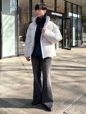 「アイテム（キーホルダー）」を使った、るいさん（メンズ・179cm・20代）の冬コーディネート