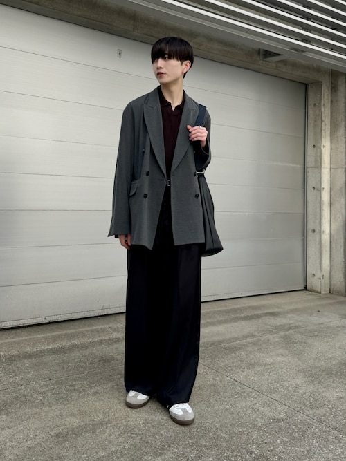希少 ANEI F.E. 2-TUCK SLACKS W/C スラックスパンツ 希少 ANEI F.E. 2-TUCK SLACKS W/C スラックスパンツ