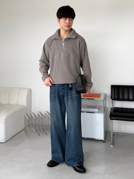 「LUENNA（ルエナ）のアイテム（アクセサリー）」を使った、るいさん（メンズ・179cm）の秋コーディネート