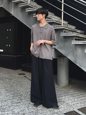 「アイテム（ベルト）」を使った、るいさん（メンズ・179cm）の夏コーディネート