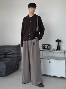「アイテム（キーケース/キーアクセサリー）」を使った、るいさん（メンズ・179cm・20代）の秋コーディネート