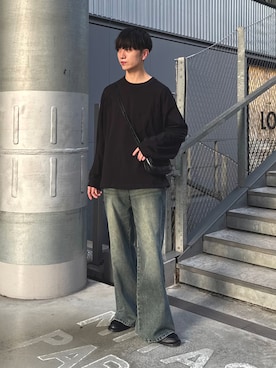「アイテム（キーホルダー）」を使った、るいさん（メンズ・179cm）の夏コーディネート