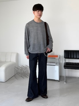 「LUENNA（ルエナ）のアイテム（アクセサリー）」を使った、るいさん（メンズ・179cm）の秋コーディネート
