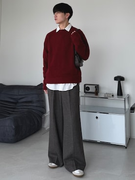 「アイテム（アクセサリー）」を使った、るいさん（メンズ・179cm・20代）の秋コーディネート