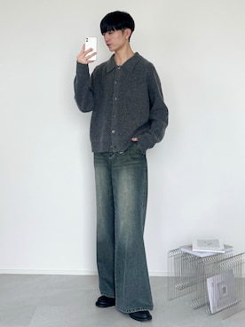 「アイテム（キーホルダー）」を使った、るいさん（メンズ・179cm）の秋コーディネート