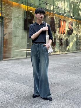 「アイテム（トートバッグ）」を使った、るいさん（メンズ・179cm・20代）の夏コーディネート