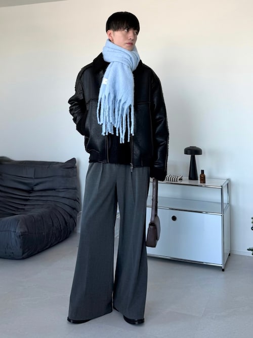 セール】【LUENNA】 Semi Flare Slacks /セミフレア スラックス