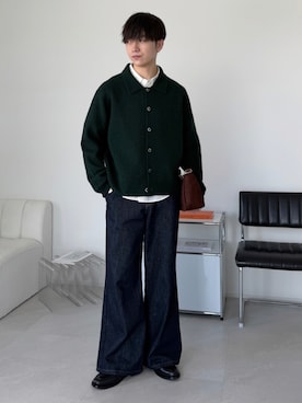 「LUENNA（ルエナ）のアイテム」を使った、るいさん（メンズ・179cm）の秋コーディネート