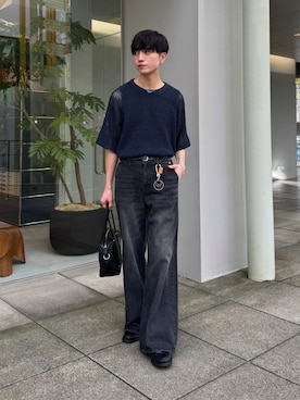 「アイテム（ブレスレット）」を使った、るいさん（メンズ・179cm・20代）の夏コーディネート