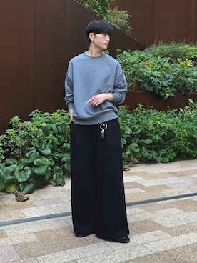 「アイテム（財布/小物）」を使った、るいさん（メンズ・179cm・20代）の秋コーディネート