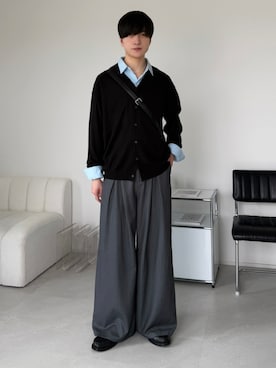 「LUENNA（ルエナ）のアイテム」を使った、るいさん（メンズ・179cm）の春コーディネート