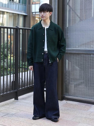 「LUENNA(ルエナ)の【LUENNA】Slim Fit Rib Tank Top / スリムフィットリブタンクトップ(タンクトップ)」を使った、るいさん(メンズ・179cm)の秋コーディネート