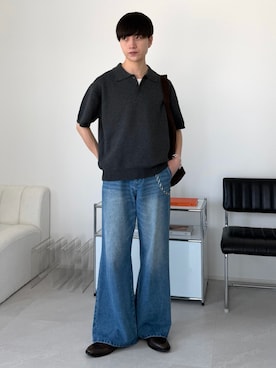 「LUENNA（ルエナ）のアイテム（アクセサリー）」を使った、るいさん（メンズ・179cm）の夏コーディネート
