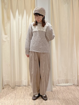 なかお⚘さん(レディース・165cm)の冬コーディネート