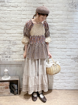 「アイテム（その他）」を使った、なかお⚘さん（レディース・165cm）の夏コーディネート