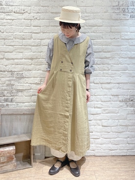 なかお⚘さん（レディース・165cm）の春コーディネート