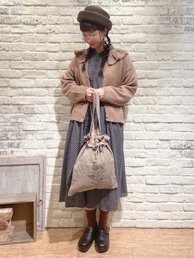 なかお⚘さん(レディース・165cm)の秋コーディネート