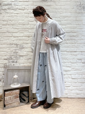 なかお⚘さん（レディース・165cm）の冬コーディネート