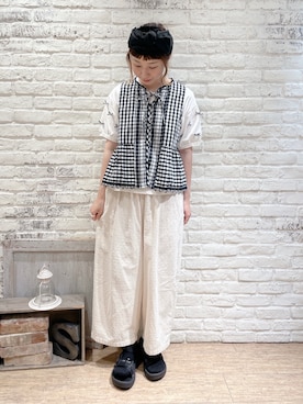 なかお⚘さん(レディース・165cm)の夏コーディネート