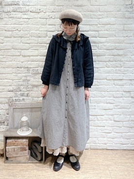 なかお⚘さん（レディース・165cm）の冬コーディネート