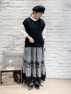 なかお⚘さん（レディース・165cm）の秋コーディネート