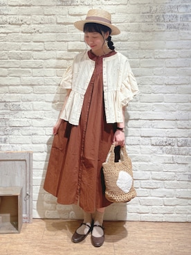 なかお⚘さん(レディース・165cm)の夏コーディネート