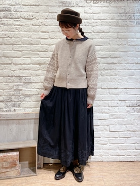 なかお⚘さん（レディース・165cm）の秋コーディネート