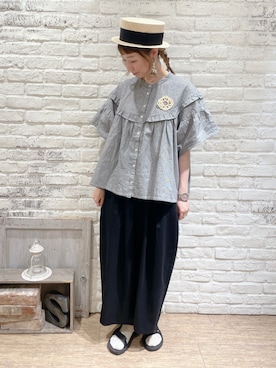 なかお⚘さん（レディース・165cm）の夏コーディネート