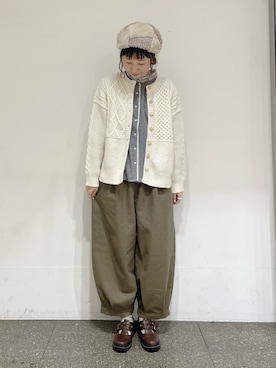 なかお⚘さん（レディース・165cm）の冬コーディネート