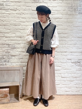 なかお⚘さん(レディース・165cm)の秋コーディネート